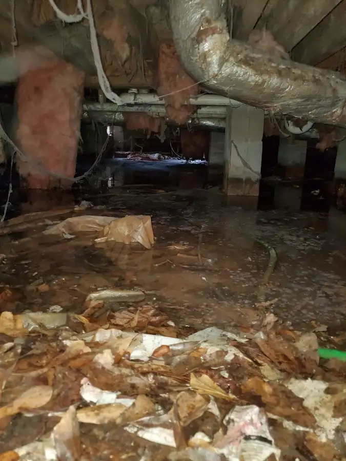 Crawl space flood assessment for Leak Detection & Repair in Billerica