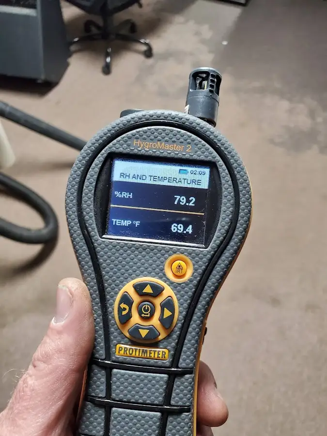Moisture meter humidity assessment for Fire & Smoke Damage Restoration in Billerica